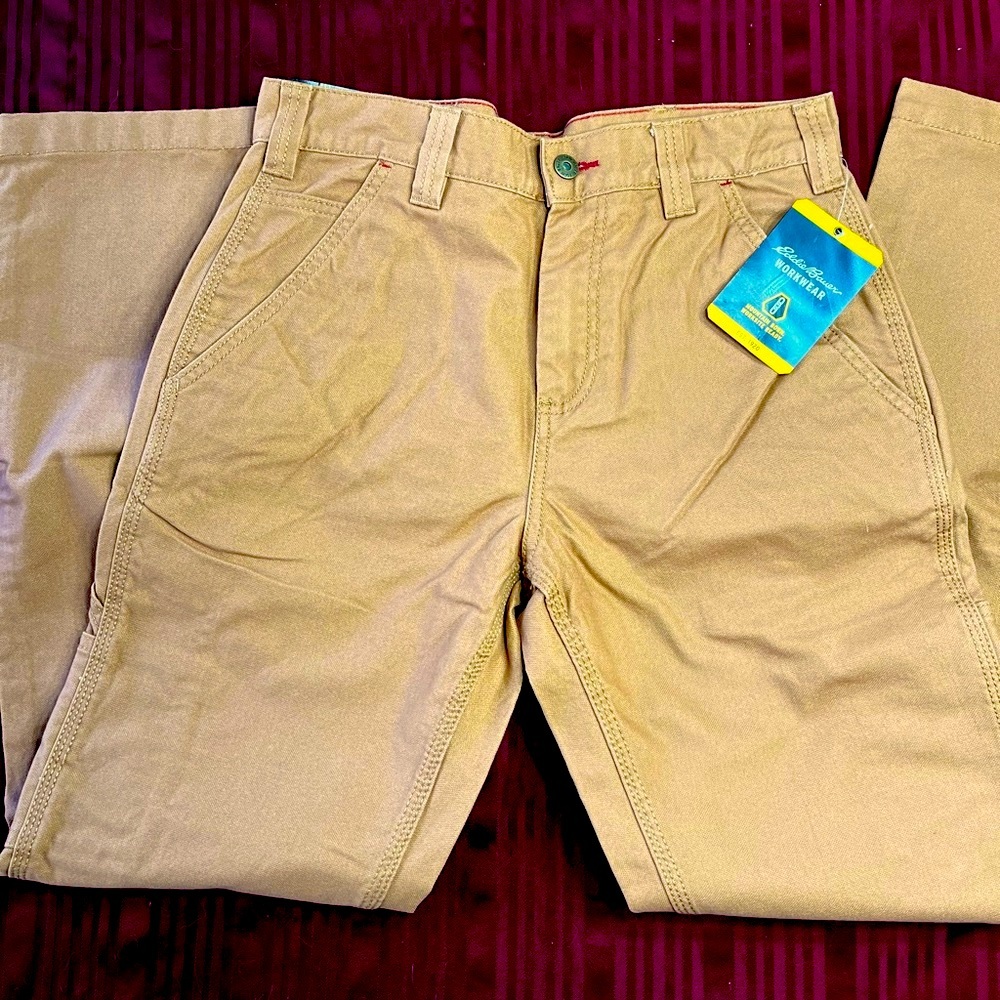 NWT Eddie Bauer Workwear Carpenter Pants Men’s 30x32